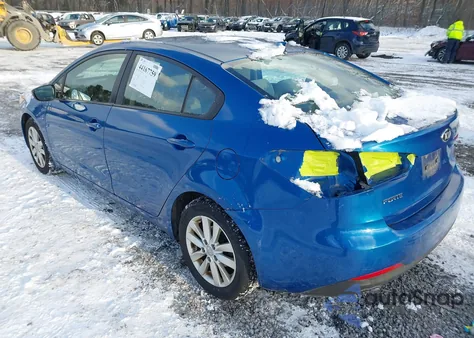 2014 Kia Forte Lx from USA, damaged, VIN KNAFX4A6XE5155789